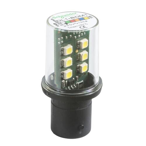 Ba15D Tabanlı Korumalı Led Ampul - Sabit - Beyaz - 230 V - 1