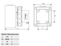 Bemis BC1-3303-7210 CEE Norm IP67 3/32A Duvar Fiş - 2