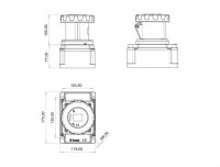 Bemis BC1-4505-7510 CEE Norm IP67 63A Duvar Priz - 2