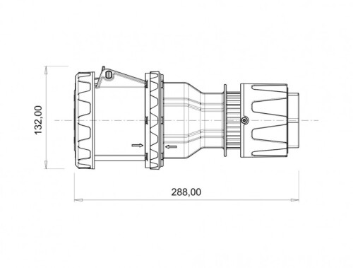 Bemis BC1-8504-7312 CEE Norm IP67 380V-450V Uzatma Priz - 2