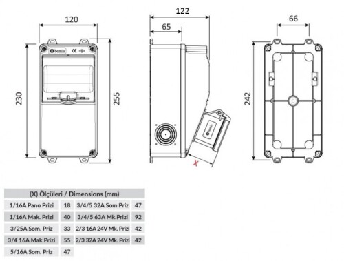 Bemis BD1-2000-0000 V5 Kombinasyon - 2