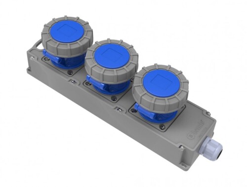 Bemis BG6-1017-1717 CEE Norm IP67 Tribox Grup Priz - 1