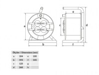 Bemis BM7-1103-0000 Prizli IP44 Plastik Makara - 2