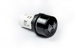 Emas MBZX024S Plastik 24V AC/DC 22 mm Buzzer 