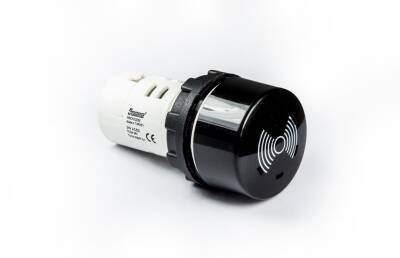 Emas MBZX024SE Plastik 24V AC/DC 22 mm Buzzer - 1