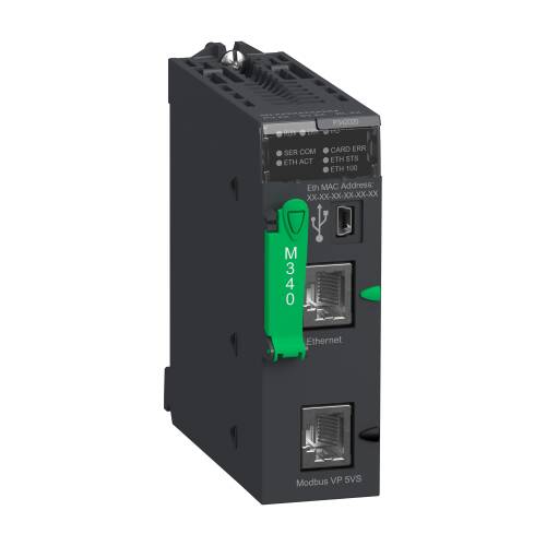 İşlemci Modülü M340 - Maks 1024 Dijital + 256 Analog G/Ç - Modbus - Ethernet - 1