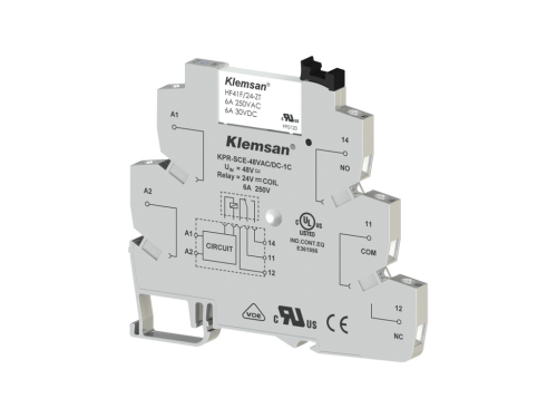 Klemsan 270820 KPR-SCE-48VAC/DC-1C PLC Röle - 1