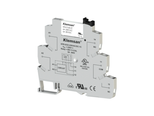 Klemsan 270852 KPR-SCE-230VAC-1C PLC Röle - 1