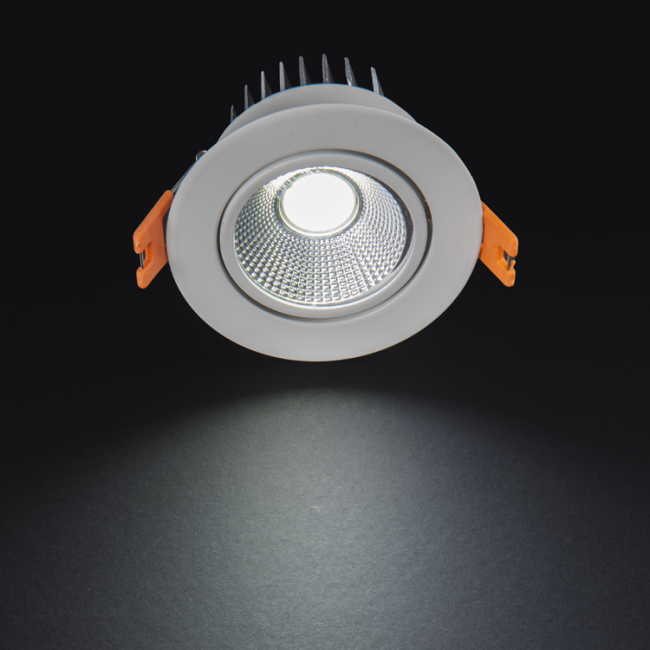 Noas YL28-0502 5W 6500K Beyaz Işık Mercan Krom Kasa Sıva Altı Led Spot - 2