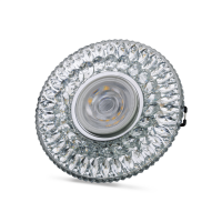 Noas YL65-1657 İkaros 3W 4000K Natural Beyaz Led Çerçeveli Dekoratif Kristal Cam Boş Kasa - 1