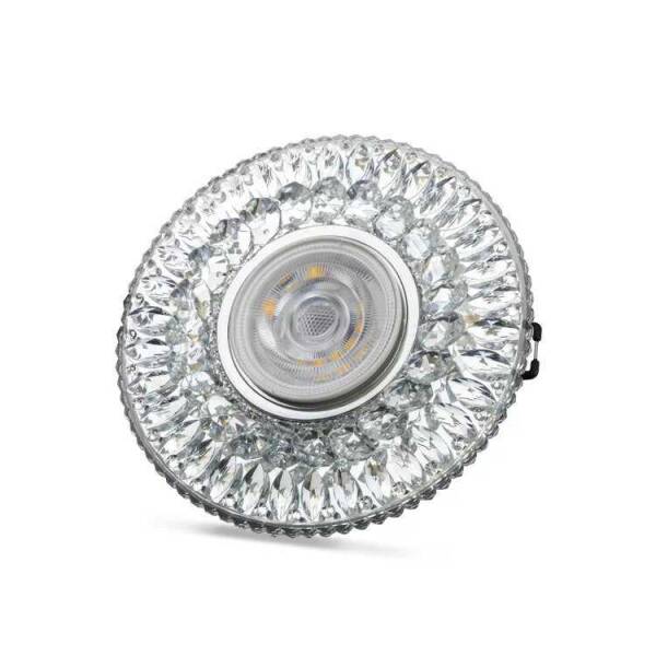 Noas YL65-1777 Athena 3W 4000K Natural Beyaz Led Çerçeveli Dekoratif Kristal Cam Boş Kasa - 1