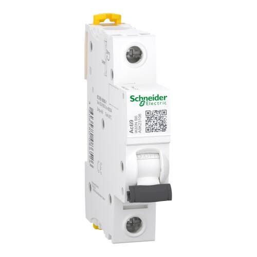 Schneider Electric A9K23106 Acti9 iK60N 1 Kutup 6A 6kA B Tipi Otomatik Sigorta - 1