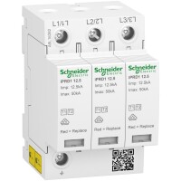 Schneider Electric A9L16382 Modüler Parafudr Acti9 İprd1 12.5 3 P 350 V Uzaktan Transferli - 1