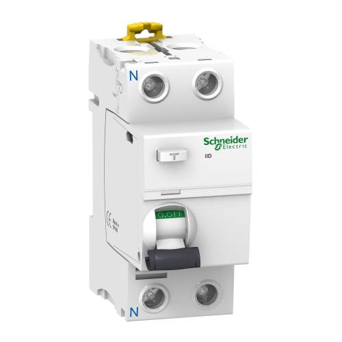 Schneider Electric A9R14291 2 Kutup 100A 300mA AC Tipi Kaçak Akım Rölesi - 1