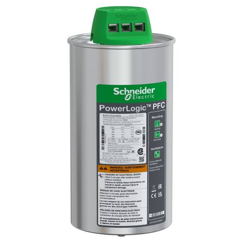 Schneider Electric BLRCH150A180B69 Varplus Can Hduty Kondansatör 15/18 kVAR 690 V 50/60Hz - 1