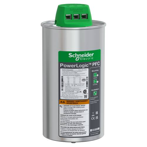 Schneider Electric BLRCH185A222B52 Varplus Can Hduty Kondansatör 18,5/22,2 kVAR 525 V 50/60Hz - 1