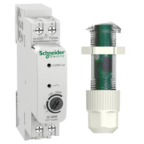 Schneider Electric CCT15285 Acti 9 IC2000 İç Ortam 2-2000 lux Karartma Saati - 1