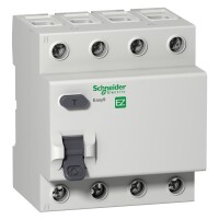 Schneider Electric EZ9R63463 Easy9 Kaçak Akım Koruma Rölesi 4 Kutup 63A 300MA AC-tip 400V - 1