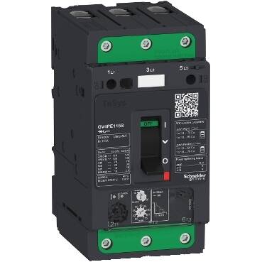 Schneider Electric GV4PE07S Tesys Gv4 Motor Koruma Şalteri 3 Kutuplu 7 A Icu 100 kA - 1