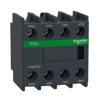 Schneider Electric LADC22 TeSys Deca Yardımcı Kontak Bloğu 2NA2NK - 1