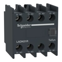 Schneider Electric LADN31R TeSys Deca Yardımcı kontak bloğu 3NA1NK Toza Karşı Dayanıklı - 1