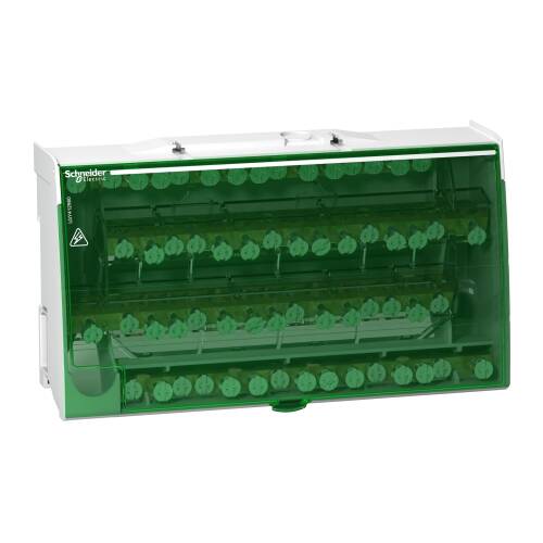 Schneider Electric LGY412560 Vidalı Dağıtım Kutusu 4P 125A 60 Delikli - 1