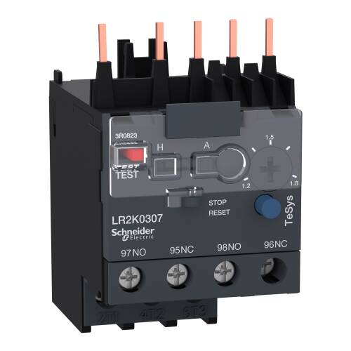 Schneider Electric LR2K0307 TeSys K Termik Röle 1.2-1.8A Class 10A - 1