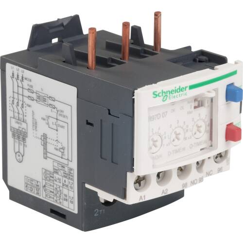 Schneider Electric LR97D07M7 TeSys LR97D Elektronik Termik Röle 1.2-7A 220VAC - 1