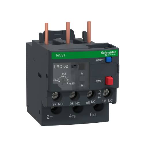 Schneider Electric LRD02 TeSys LRD Termik Röle 0.16-0.25A Class 10A - 1