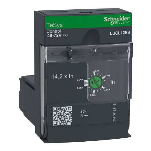 Schneider Electric LUCL12ES TeSys U Manyetik Kontrol Ünitesi 3P 3-12A 48-72VDC - 1