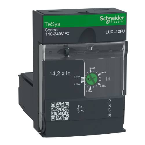 Schneider Electric LUCL12FU TeSys U Manyetik Kontrol Ünitesi 3P 3-12A 110-240VAC/DC - 1