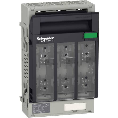 Schneider Electric LV480805 Fuse Switch Disconnector Fupact Isft250 250 A Dın Nh01 3 Poles Busbars Mounting Turnable Hook - 1