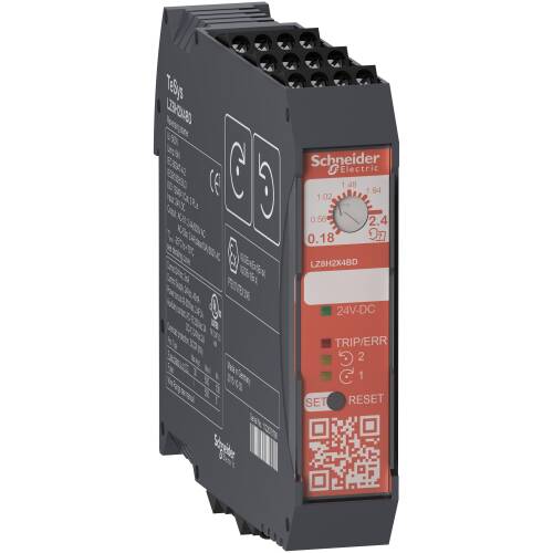 Schneider Electric LZ8H2X4BD TeSys H Enversor Yolverici 0.75kW 24VDC Safe-Torque-Off - 1