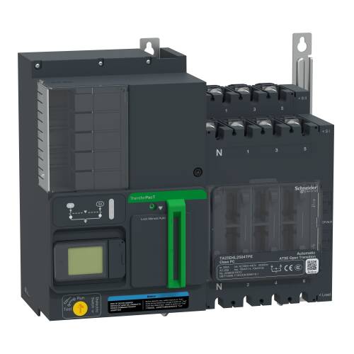 Schneider Electric TA25D4L2004TPE Transferpact Active Otomatik 200A 400V 4P Lcd 250A Kasa İçin - 1