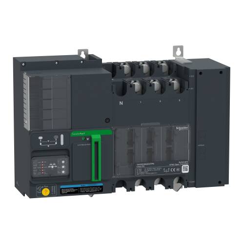 Schneider Electric TA63D3S3204TPE Transferpact Otomatik 320A 400V 3PDöner Mekanizma 630A Kasa İçin - 1