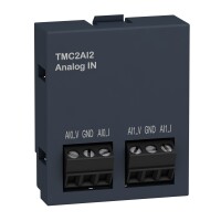 TM3 Modülleri Kartuş Genişleme Modülleri 12 bit Analog Giriş 2 Giriş (0-10V, 0-20mA, 4-20mA) - 1