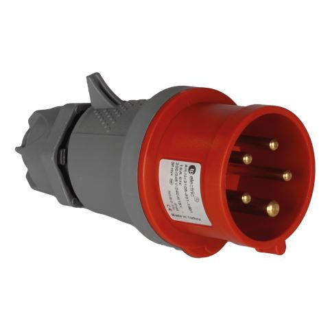 TP Electric 3007-301-1601 Hızlı Bağlantı IP44 5x32A CEE Norm Düz Fiş - 1