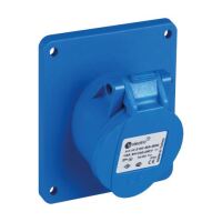 TP Electric 3024-309-0900 Hızlı Bağlantı IP44 3x32A CEE Norm Eğik Makine Prizi - 1