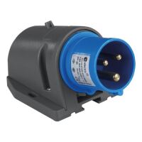 TP Electric 3024-312-0900 Hızlı Bağlantı IP44 3x32A CEE Norm Duvar Fişi - 1