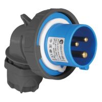 TP Electric 3025-302-0900 Hızlı Bağlantı IP67 3x32A CEE Norm Eğik Fiş - 1