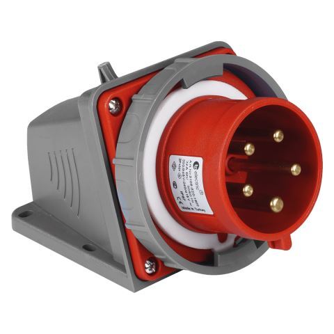 TP Electric 3106-352-1600 Vidalı Bağlantı IP67 5x16A Duvar Fişi - 1