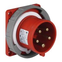 TP Electric 3106-354-1600 Vidalı Bağlantı IP67 5x16A Makine Fişi - 1