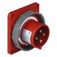 TP Electric 3127-320-1600 Vidalı Bağlantı IP67 4x32A CEE Norm Makine Fişi - 1