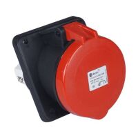 TP Electric 3131-309-1699 Vidalı Bağlantı IP44 4x63A Eğik Makine Prizi - 1