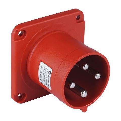 TP Electric 3131-320-1600 Vidalı Bağlantı IP44 4x63A Makine Fişi - 1