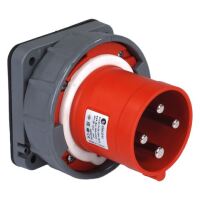 TP Electric 3132-324-1610 Vidalı Bağlantı IP67 4x63A Makine Fişi - 1