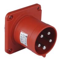 TP Electric 3133-320-1600 Vidalı Bağlantı IP44 5x63A Makine Fişi - 1