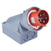 TP Electric 3134-312-1600 Vidalı Bağlantı IP67 5x63A Duvar Fişi - 1