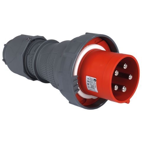 TP Electric 3138-301-1610 Vidalı Bağlantı IP67 5x125A Düz Fiş - 1