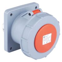 TP Electric 3138-322-1600 Vidalı Bağlantı IP67 5x125A Makine Prizi - 1